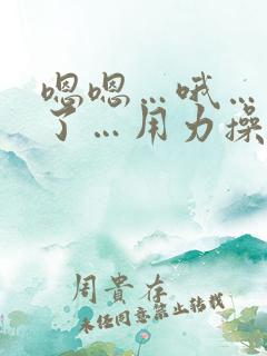 嗯嗯…哦…爽死了…用力操