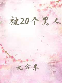 被20个黑人插