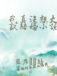 我真没想大佬协议结婚小说