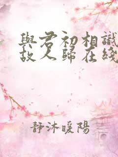 与君初相识犹如故人归在线