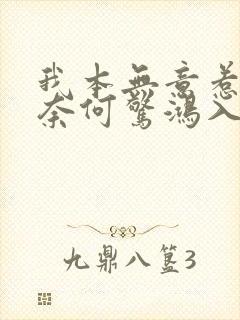 我本无意惹惊鸿奈何惊鸿入我心全文