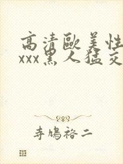 高清欧美性猛xxxx黑人猛交