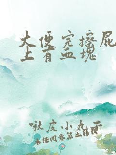 大便完擦屁股纸上有血块