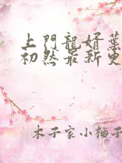 上门龙婿叶辰萧初然最新更新章节