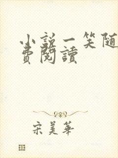 小说一笑随歌免费阅读