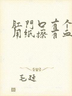 肛门口有个肉球用纸擦有血