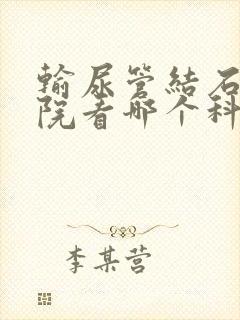 输尿管结石去医院看哪个科