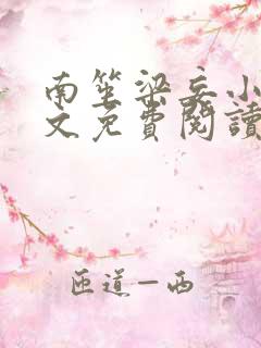 南笙梁妄小说全文免费阅读