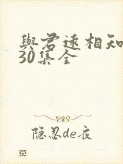 与君远相知短剧30集全