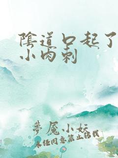 阴道口起了很多小肉刺