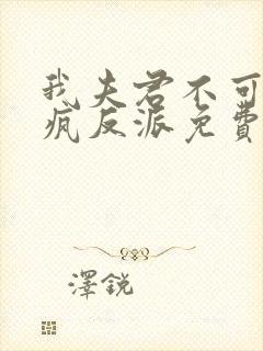 我夫君不可能是疯反派免费阅读