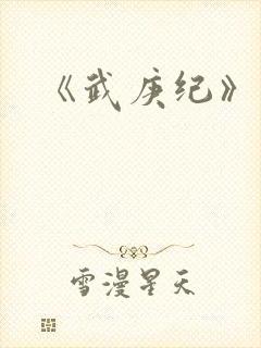 《武庚纪》小说