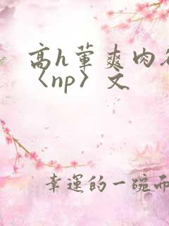 高h荤爽肉欲文〈np〉文