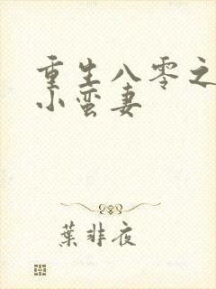 重生八零之霸宠小蛮妻