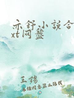 亦舒小说合集txt网盘