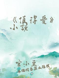 《值得爱》原著小说