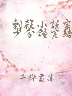 刺杀小说家2多少分钟完结