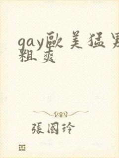 gay欧美猛男粗爽