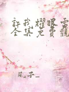 许我耀眼电视剧全集免费观看29集