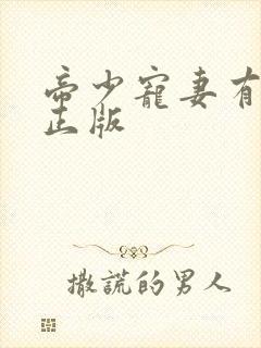 帝少宠妻有点甜正版