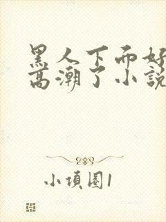 黑人下面好大我高潮了小说