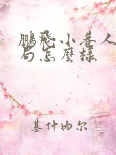 鹏飞小巷人家结局怎么样