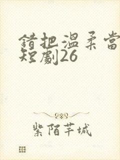 错把温柔当情深短剧26