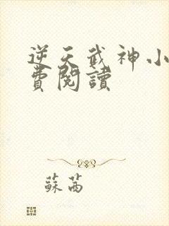 逆天武神小说免费阅读