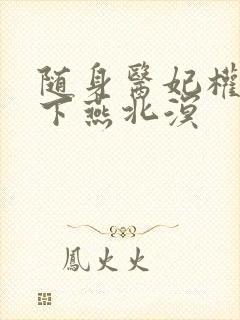 随身医妃权倾天下燕北溟