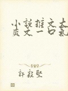 小说推文大女主爽文一口气看完重生有系统