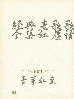 经典老歌歌名大全集红尘情歌