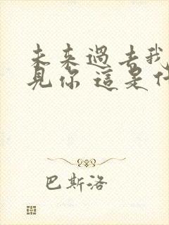 未来过去我只想见你 这是什么歌