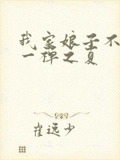 我家娘子不对劲一禅之夏