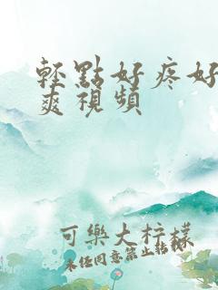 轻点好疼好大好爽视频