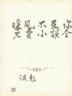 暖风不及你情深免费小说全本阅读全文