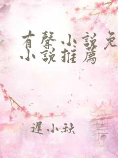 有声小说免费听小说推荐