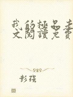 我的极品老婆全文阅读免费