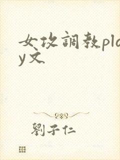 女攻调教play文