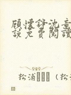 顾怀铮沈意棠小说免费阅读最新章节