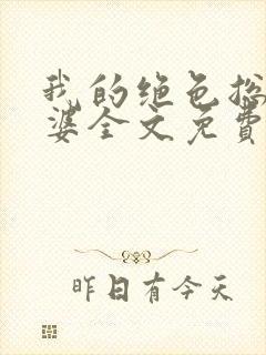 我的绝色总裁老婆全文免费阅读