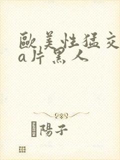 欧美性猛交aaa片黑人