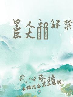 黑人初解禁黑人巨大マラ