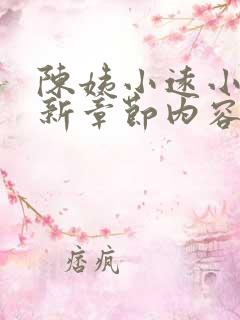 陈姨小远小说最新章节内容