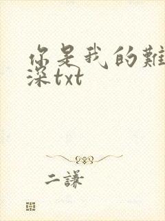 你是我的难得情深txt