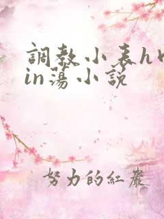 调教小表h肉yin荡小说