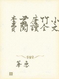 李君唐竹小说免费阅读全文无弹窗