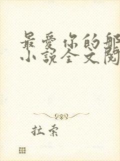 最爱你的那十年小说全文阅读