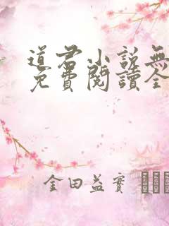 道君小说无弹窗免费阅读全文