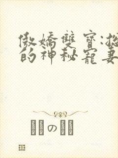 傲娇双宝:总裁的神秘宠妻小说