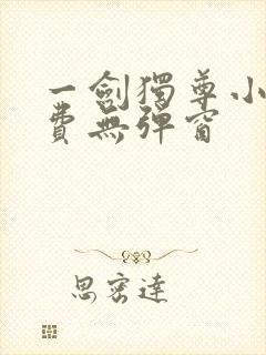 一剑独尊小说免费无弹窗